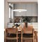 Z-Lite Paloma Pendant, 1-Light, 24 In.W x 6.75 In.H, Olde Brass/Gloss Opal 820P24-OBR - alternate 7